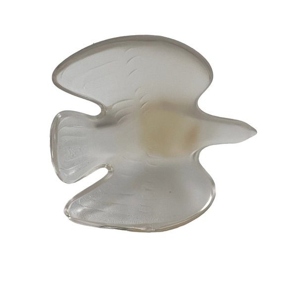 L'Air du Temps Lalique Glass Bottle & Doves Nina Ricci Made in France Lair - Picture 5 of 8